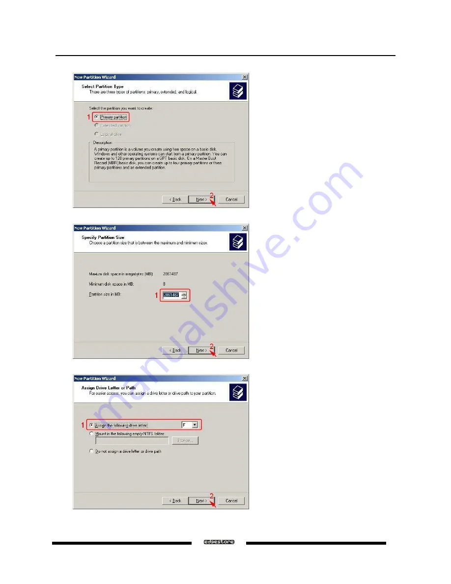 Edgestore DAS501t User Manual Download Page 51