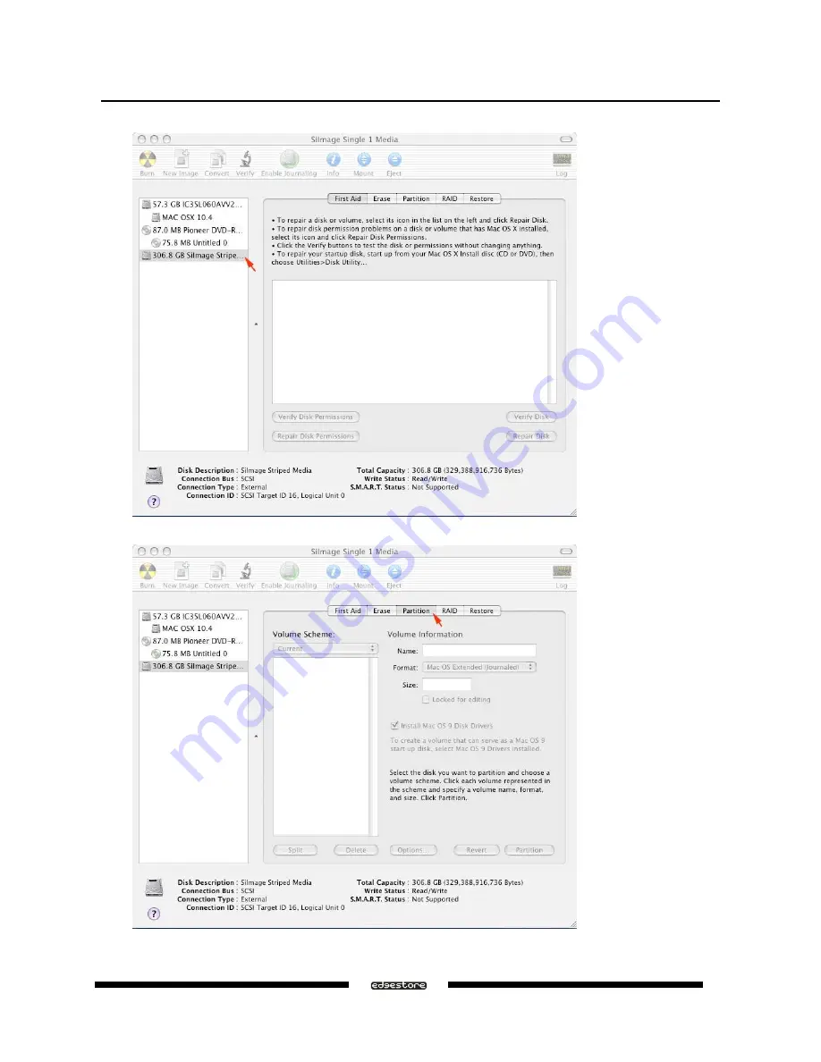 Edgestore DAS501t User Manual Download Page 69