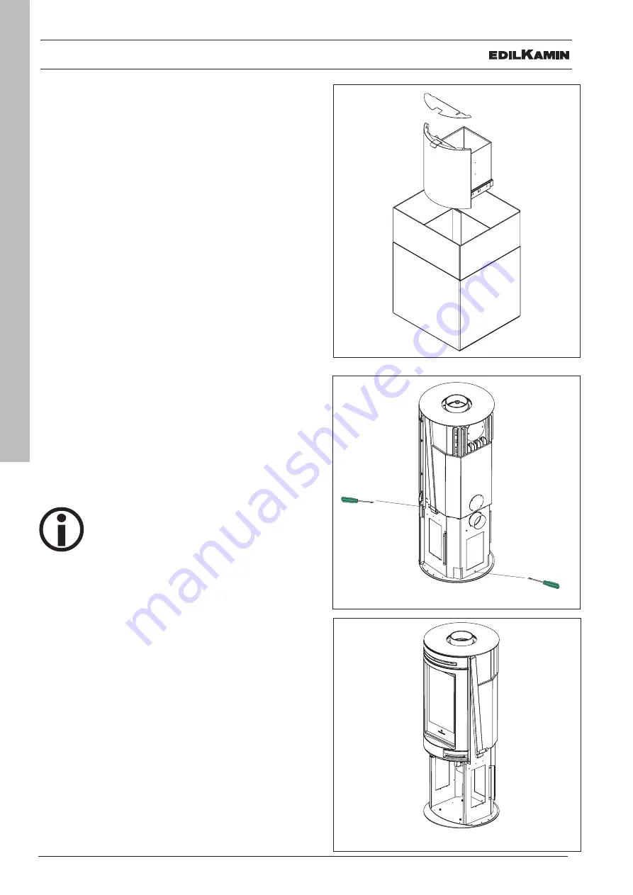 EdilKamin Tally Installation, Use And Maintenance Handbook Download Page 16