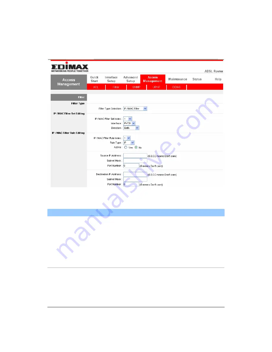 Edimax AR-7084A Скачать руководство пользователя страница 62