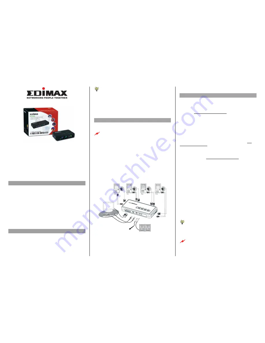 Edimax EK-PAK2 Quick Installation Manual Download Page 1