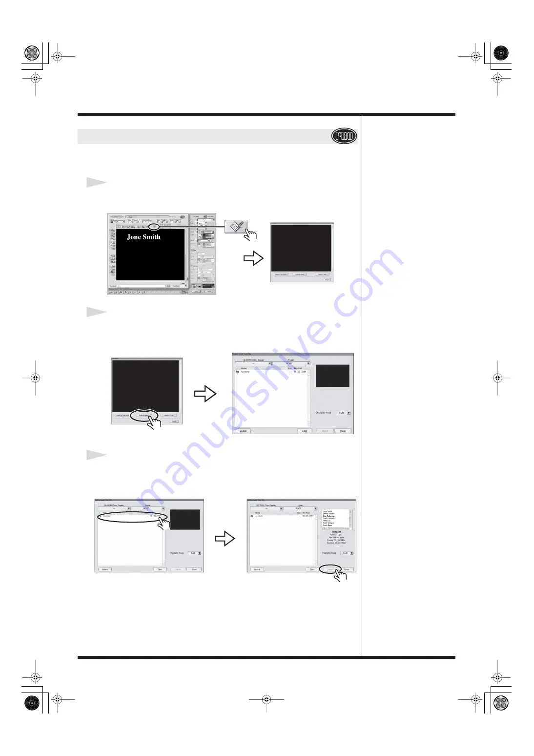 Edirol Direct Linear DV-7DL Pro Скачать руководство пользователя страница 206