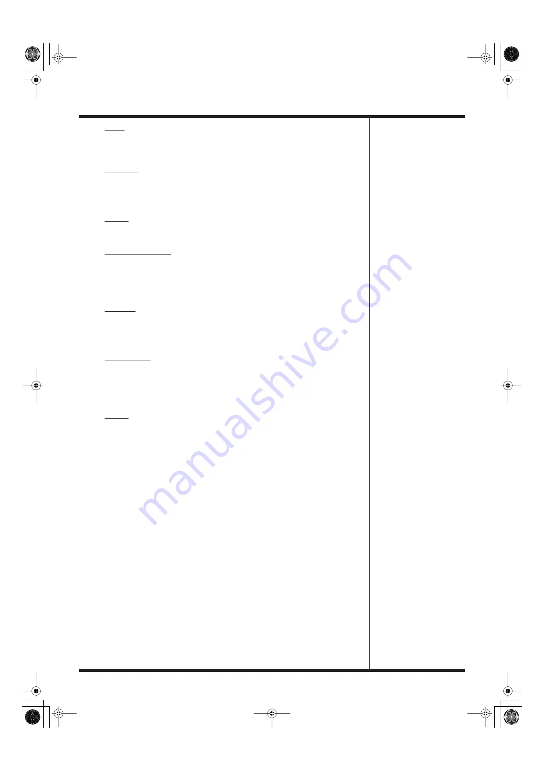 Edirol Direct Linear DV-7DL Pro Owner'S Manual Download Page 365