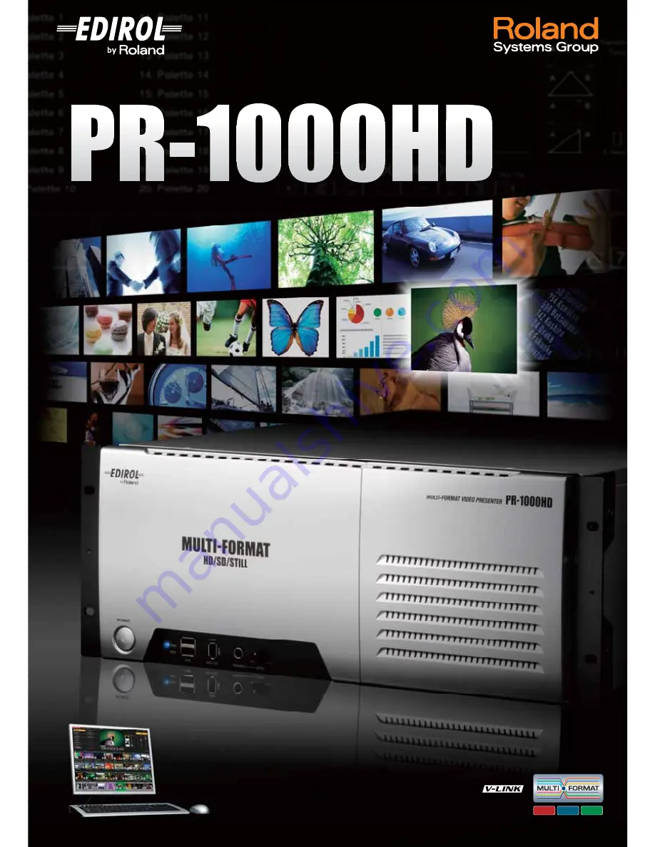 Edirol PR-1000HD Brochure Download Page 1