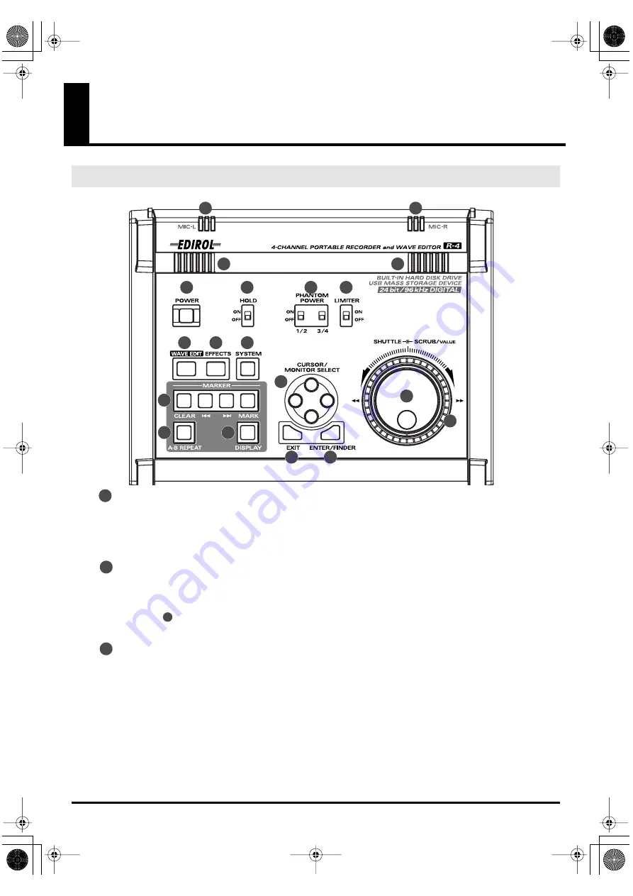 Edirol R-4 Owner'S Manual Download Page 94