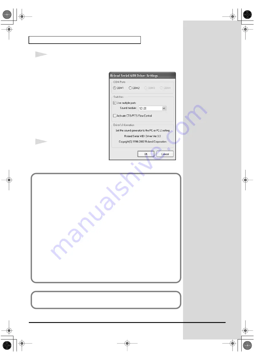 Edirol StudioCanvas SD-20 Owner'S Manual Download Page 32