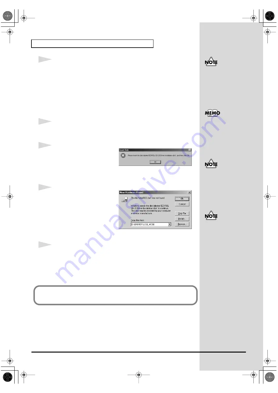 Edirol StudioCanvas SD-20 Owner'S Manual Download Page 156