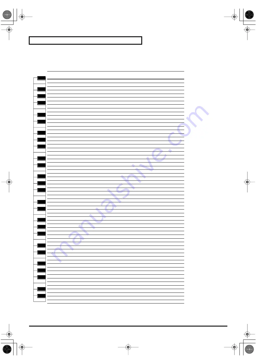 Edirol StudioCanvas SD-20 Owner'S Manual Download Page 262