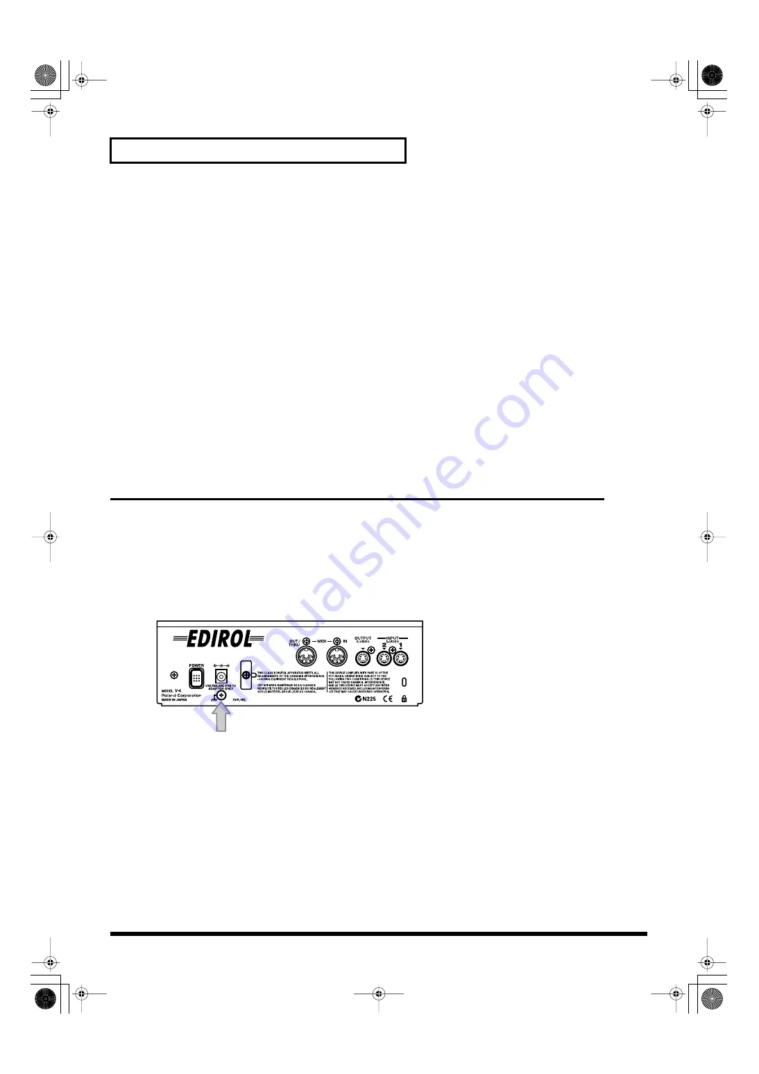 Edirol V-4 Owner'S Manual Download Page 16