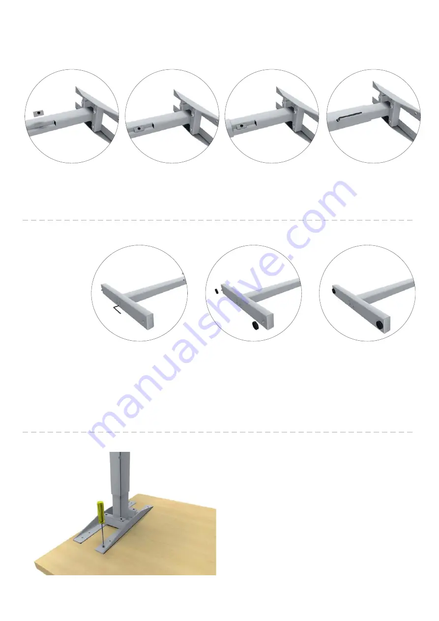 Edsbyn Continental I-desk Assembly Instruction Download Page 3