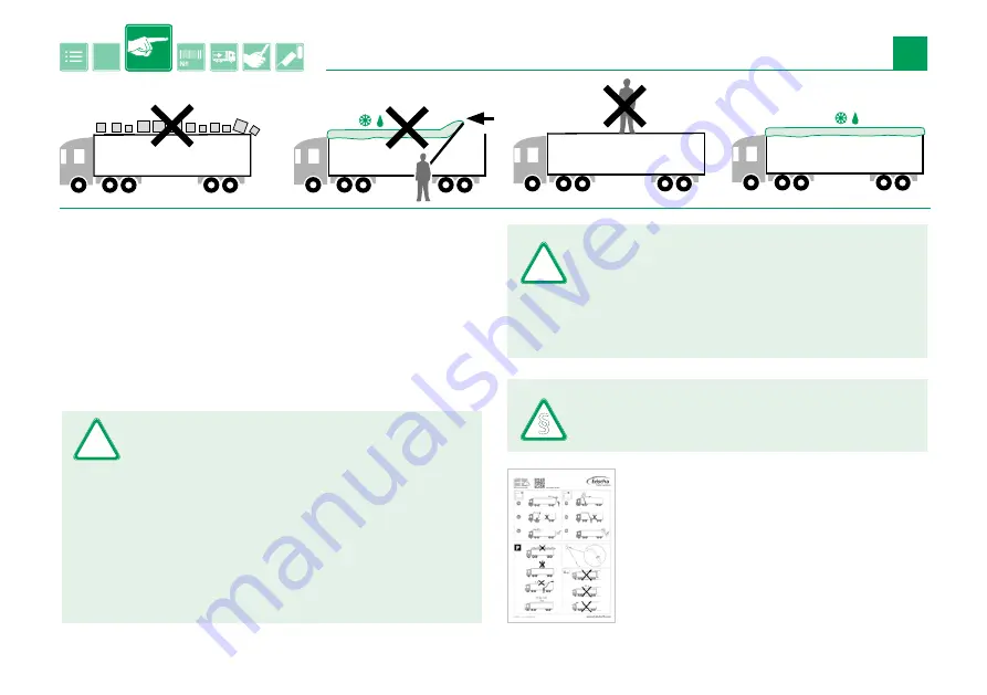 Edscha Trailer Systems CS-UltraLine II Quick Manual Download Page 4