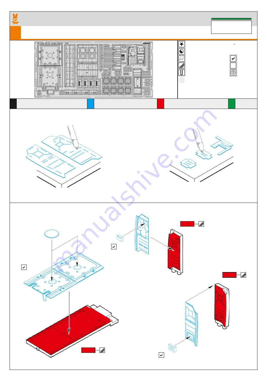 Eduard 48 1020 Manual Download Page 1