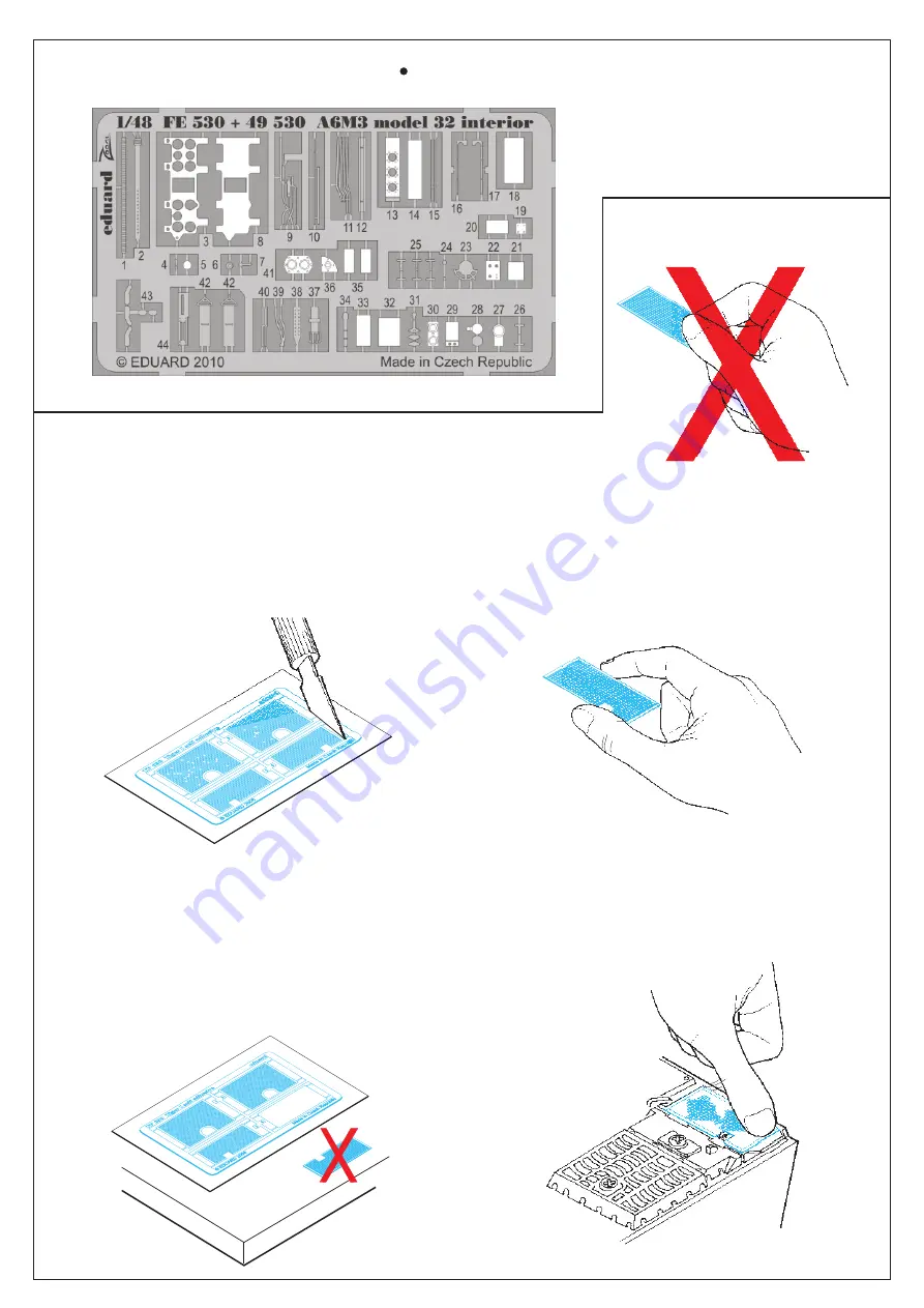 Eduard 49 530 Manual Download Page 5