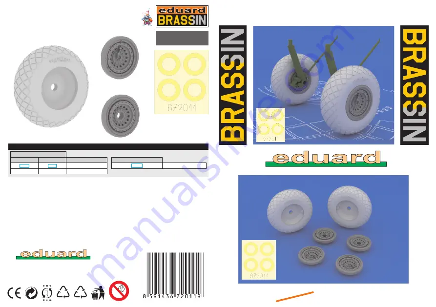 Eduard BRASSIN 672 011 Quick Start Manual Download Page 1