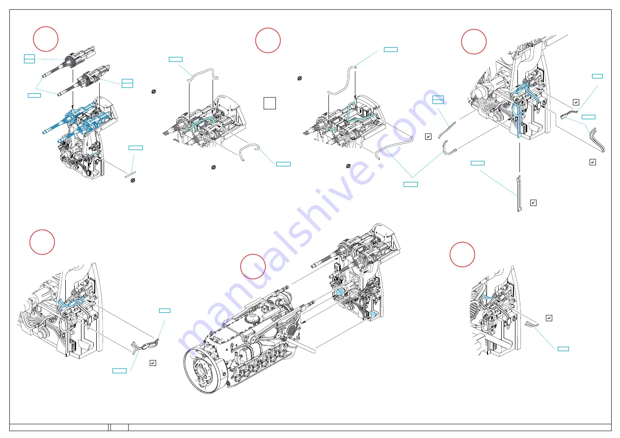 Eduard Brassin Bf 109G-6 engine and fuselage guns Скачать руководство пользователя страница 4