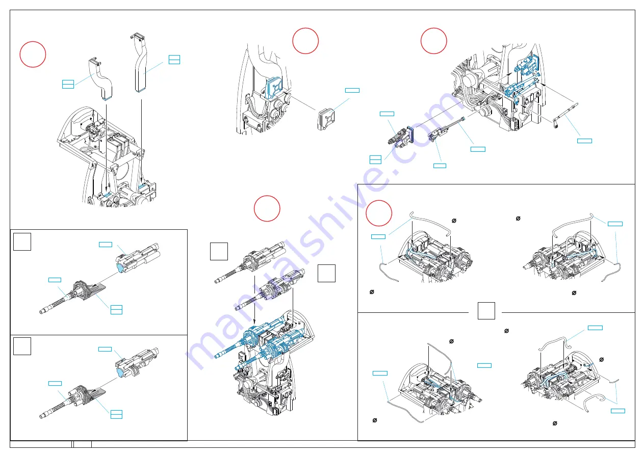 Eduard Brassin Bf 109G-6 engine Quick Start Manual Download Page 5