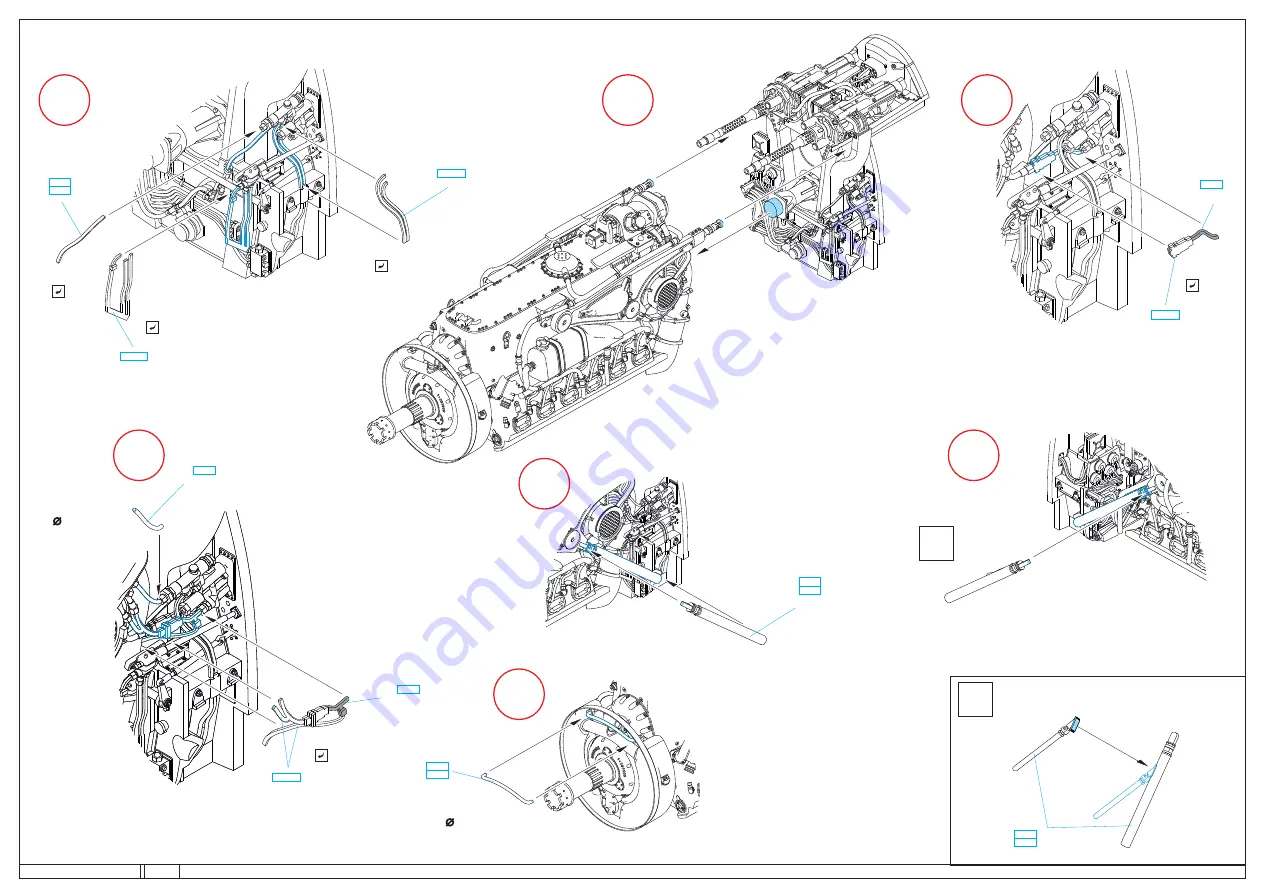 Eduard Brassin Bf 109G-6 engine Скачать руководство пользователя страница 6