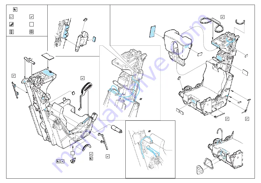 Eduard BRASSIN F-4C/D/E/F/G seat Скачать руководство пользователя страница 3