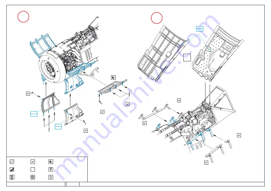 Eduard BRASSIN Fw 190A-5 engine & fuselage guns Скачать руководство пользователя страница 7