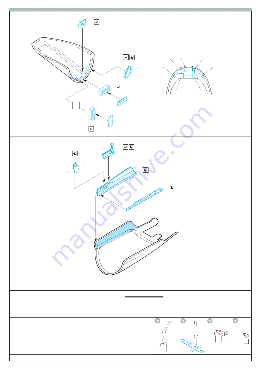 Eduard F-105D interior S.A. Скачать руководство пользователя страница 5