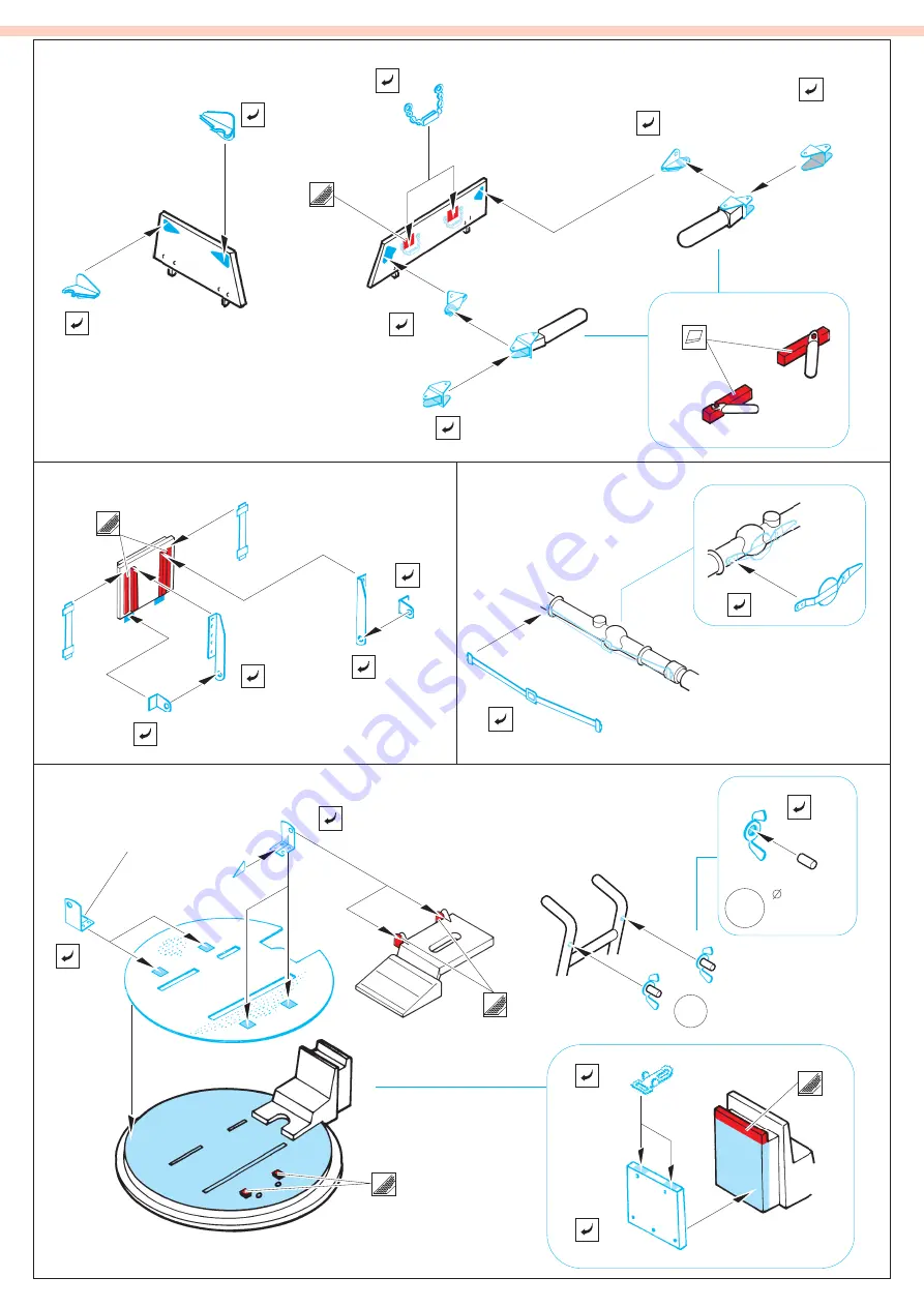 Eduard Flakpanzer 38 (Gepard) interior Quick Start Manual Download Page 4