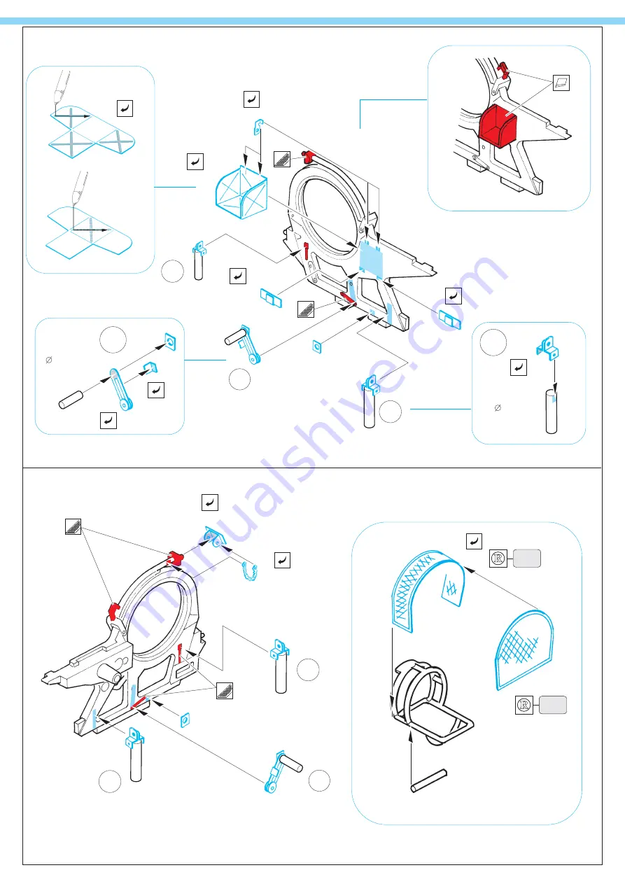 Eduard Flakpanzer 38 (Gepard) interior Quick Start Manual Download Page 5