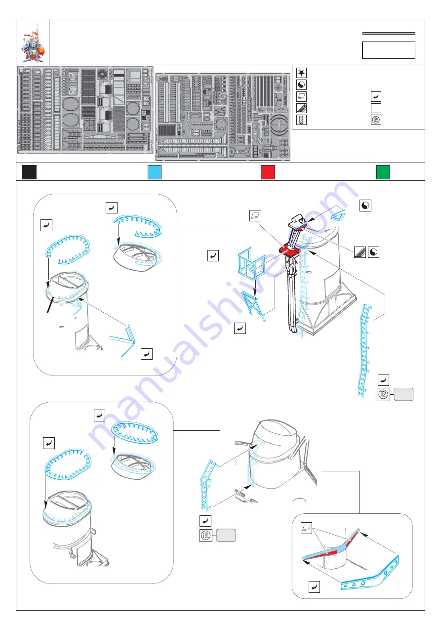 Eduard Fletcher 1942 BIG5305 Manual Download Page 1