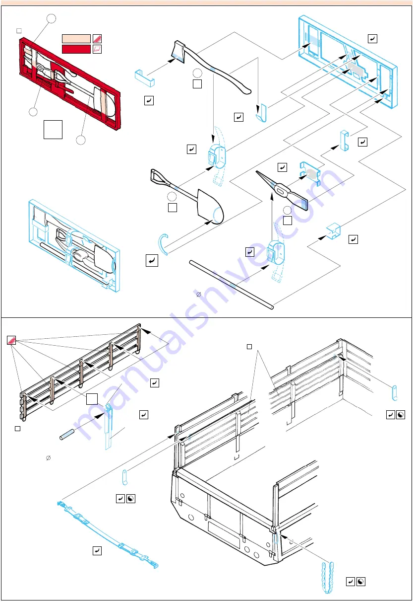 Eduard GMC 2 1/2 Ton 6x6 truck Manual Download Page 4