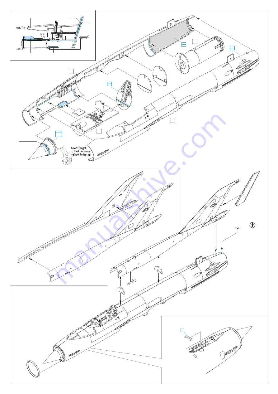 Eduard MiG-21bis Instruction Sheet Download Page 4