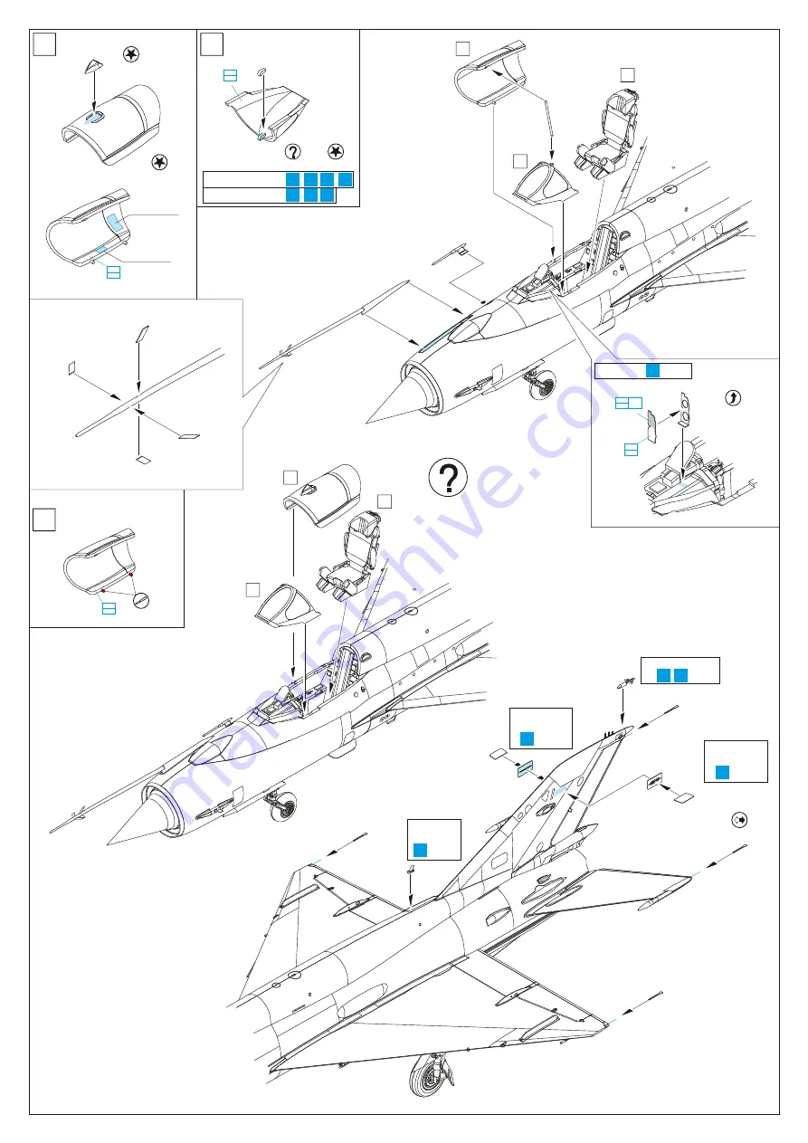 Eduard MiG-21bis Скачать руководство пользователя страница 9