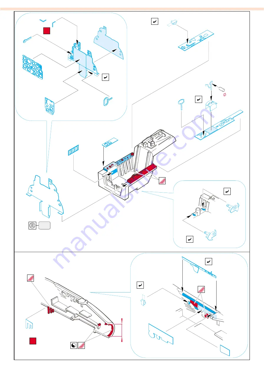 Eduard MiG-21F-13 Fishbed C Quick Start Manual Download Page 3