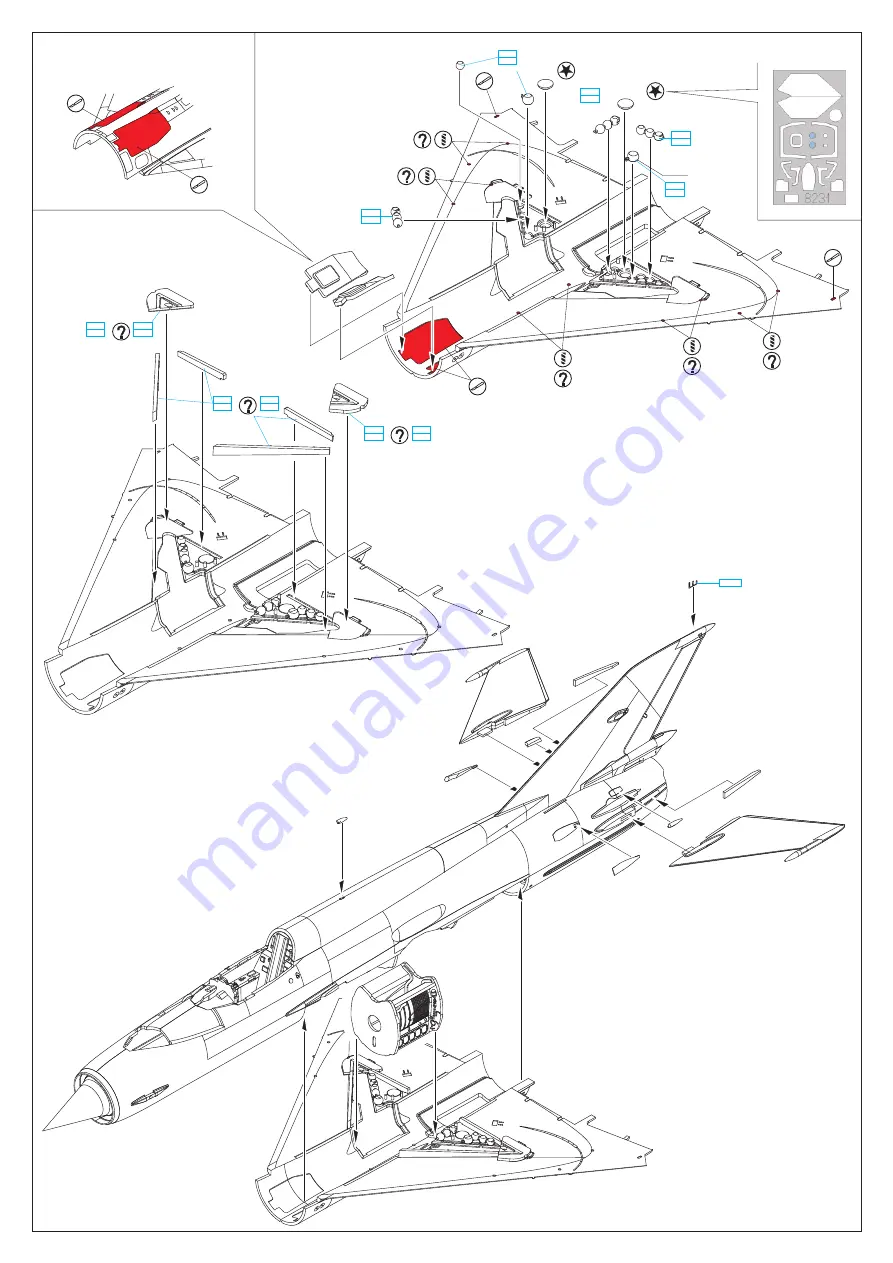 Eduard MiG-21MF Скачать руководство пользователя страница 6