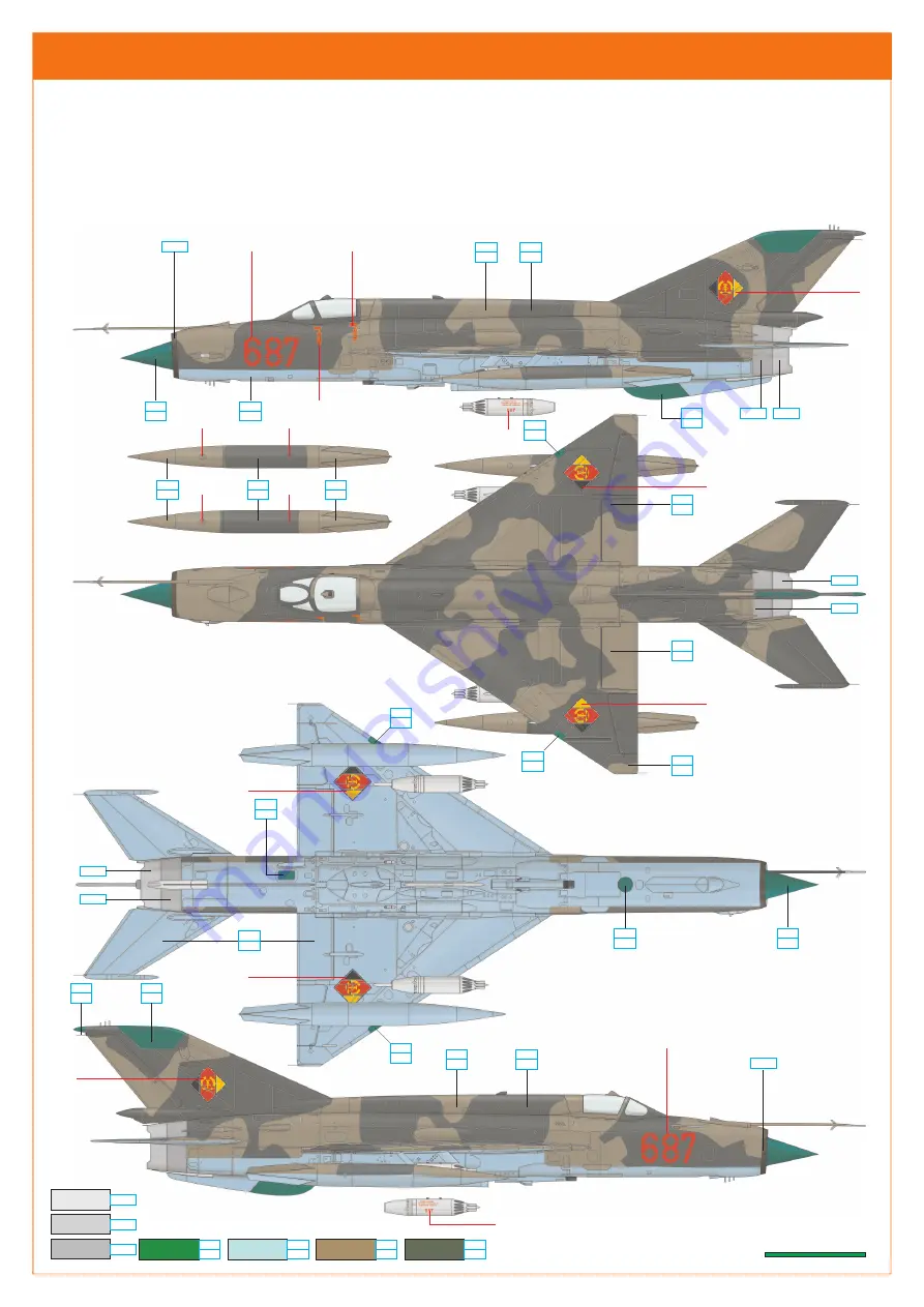 Eduard MiG-21MF Скачать руководство пользователя страница 19