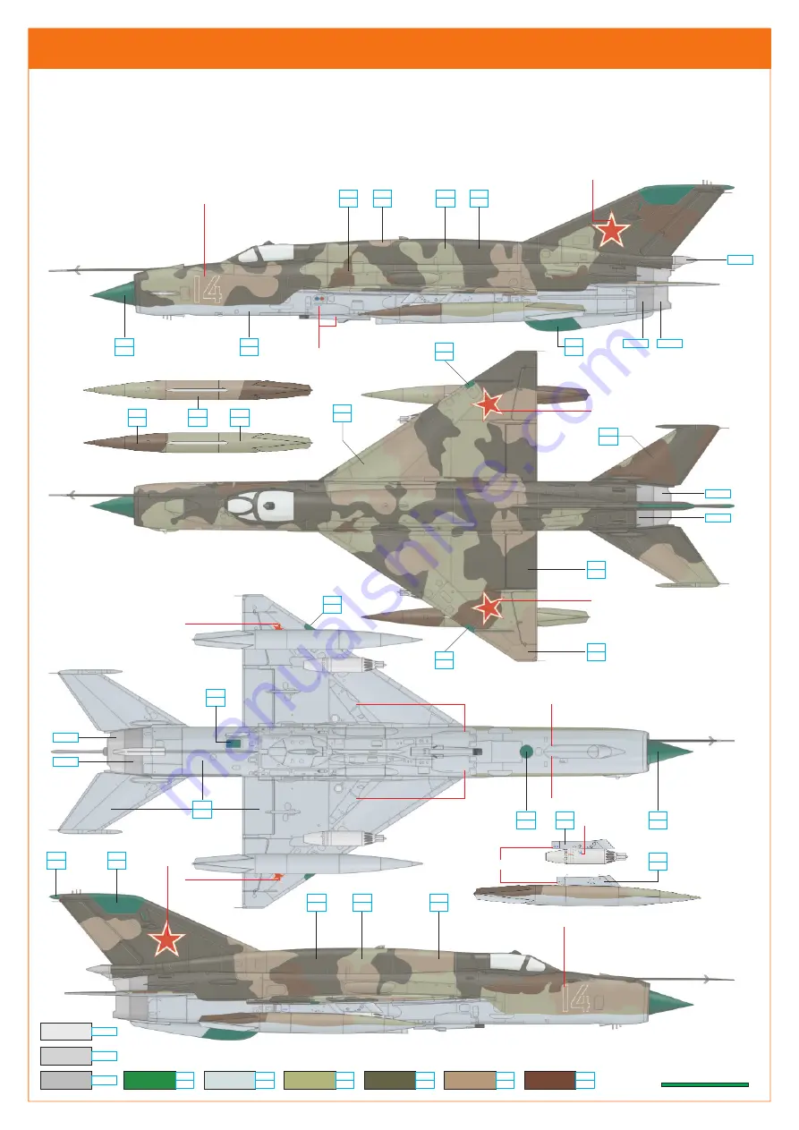 Eduard MiG-21SMT Скачать руководство пользователя страница 16