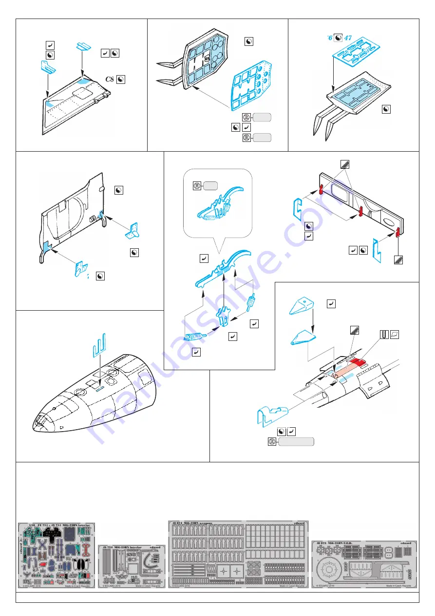 Eduard MiG-23BN exterior Скачать руководство пользователя страница 4