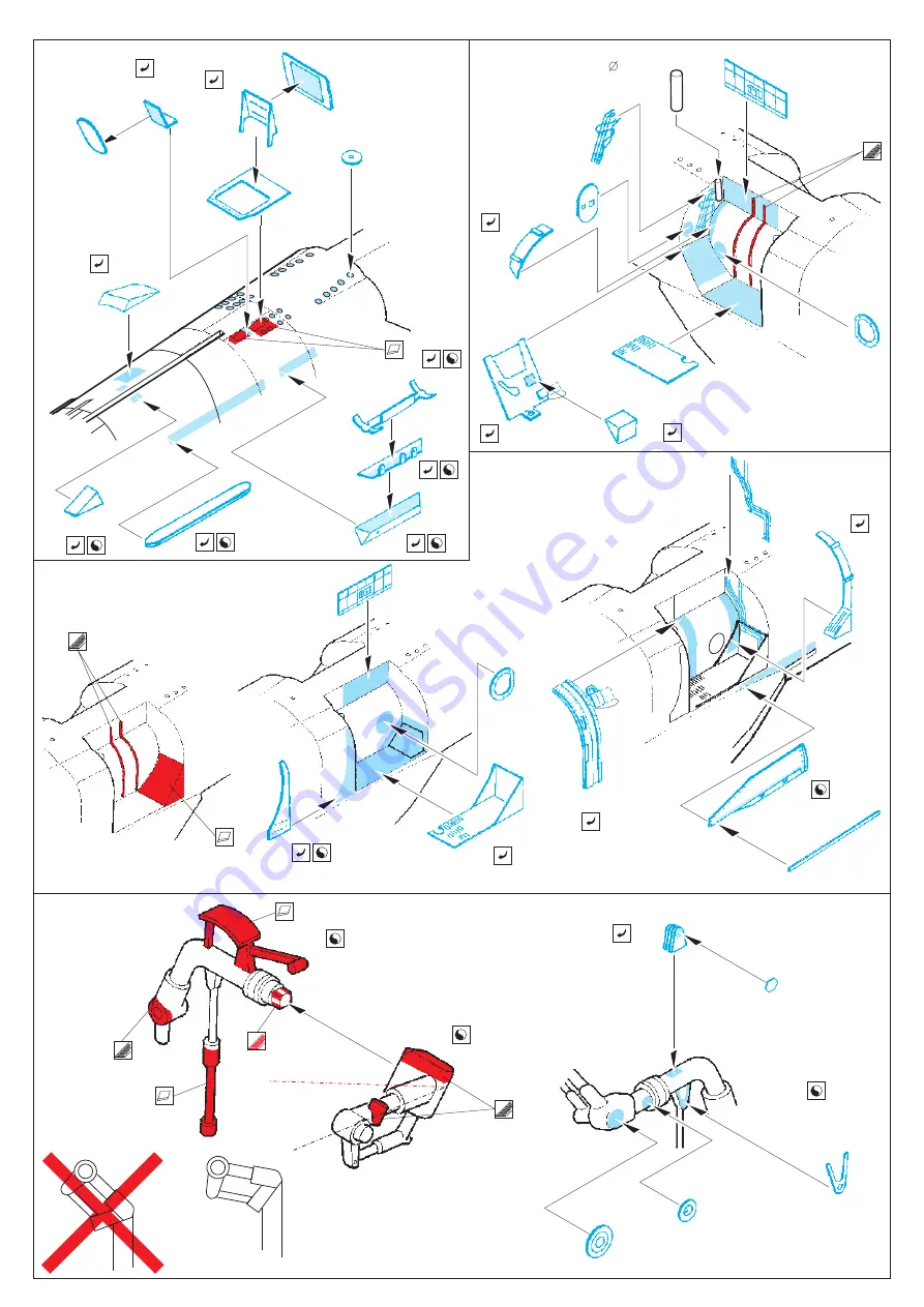 Eduard Mig-27 Flogger D exterior Quick Start Manual Download Page 3