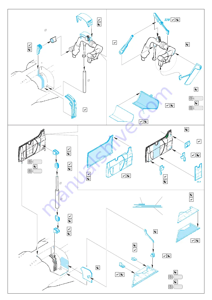 Eduard Mig-27 Flogger D exterior Quick Start Manual Download Page 4