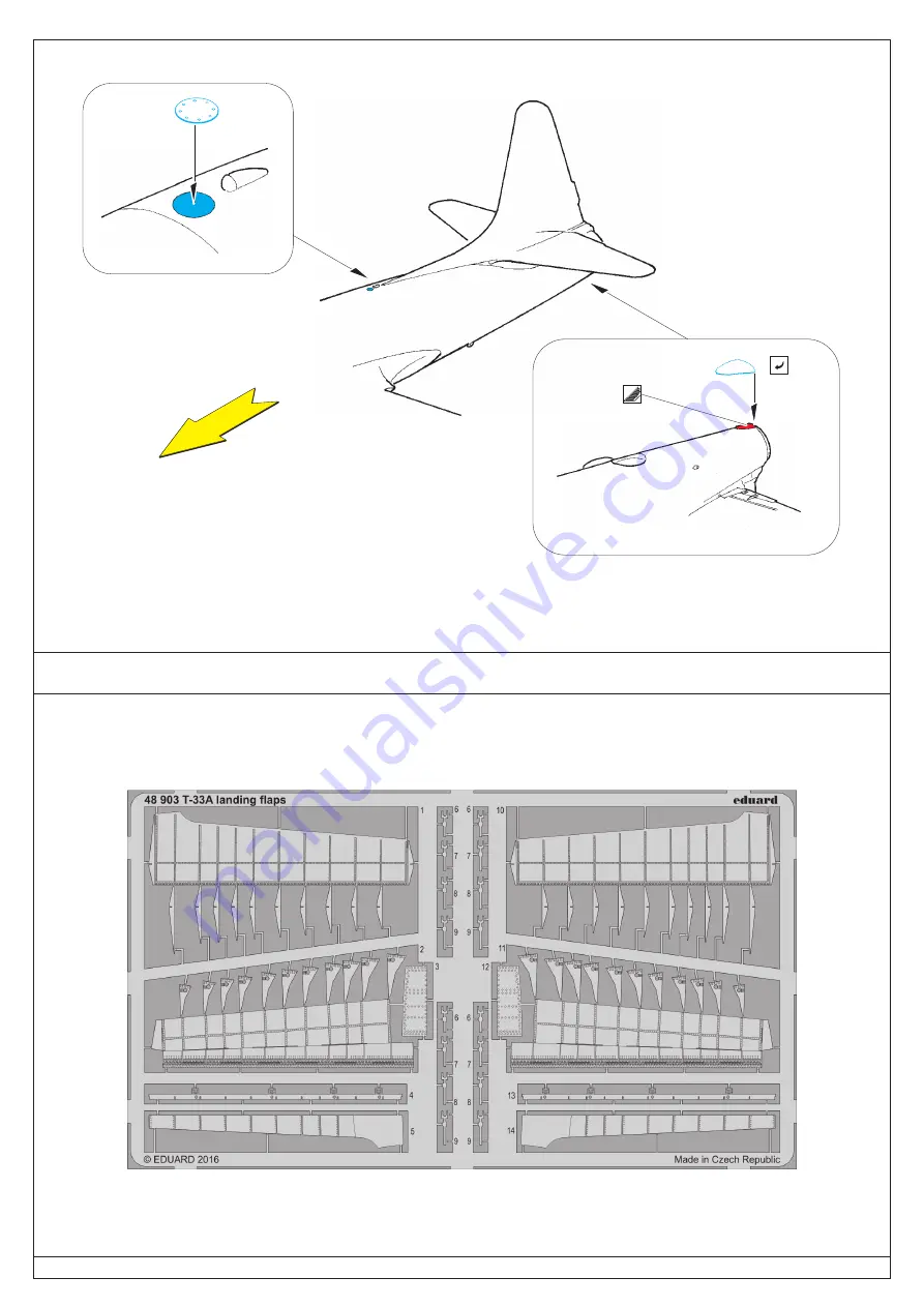 Eduard T-33A Скачать руководство пользователя страница 4