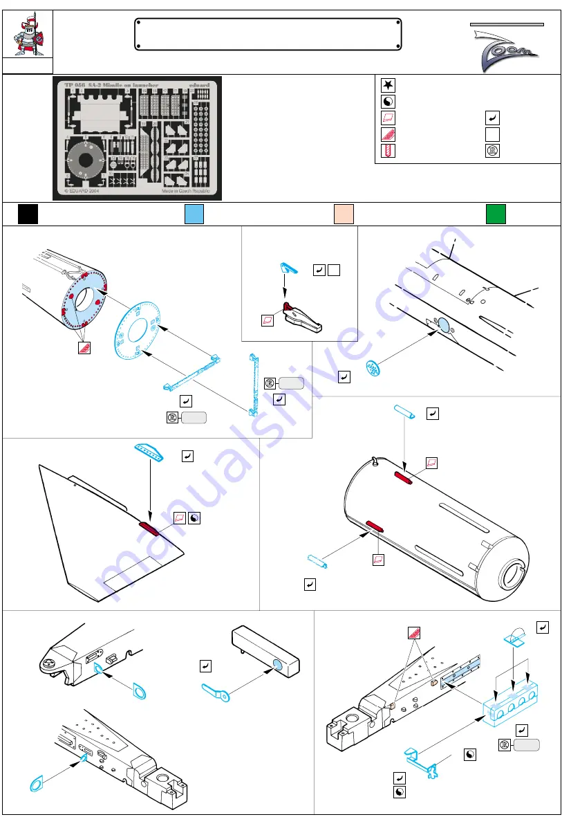 Eduard Zoom SA-2 Missile on launcher Скачать руководство пользователя страница 1