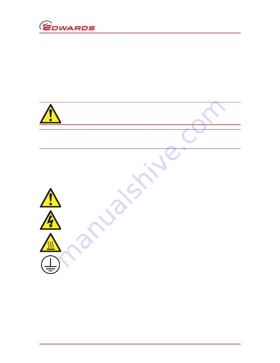 Edwards nEXT 240D Instruction Manual Download Page 9