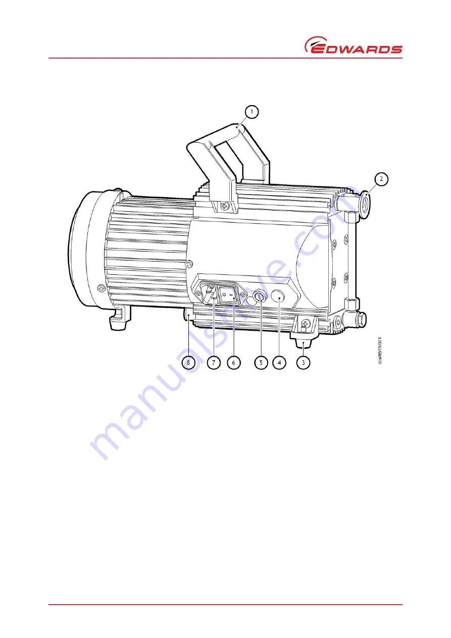 Edwards XDD 1 115/230 V Скачать руководство пользователя страница 8