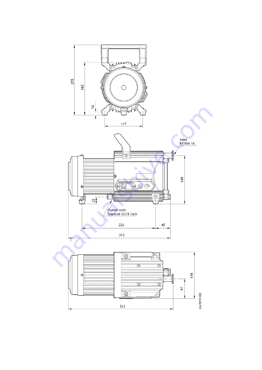 Edwards XDD1 115 V AC Instruction Manual Download Page 16