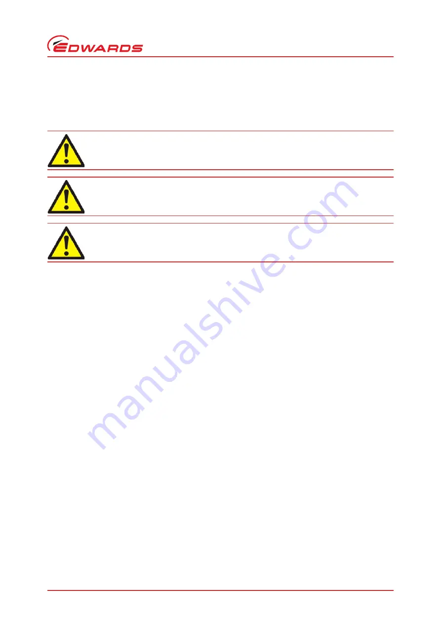 Edwards XDS100B Instruction Manual Download Page 15