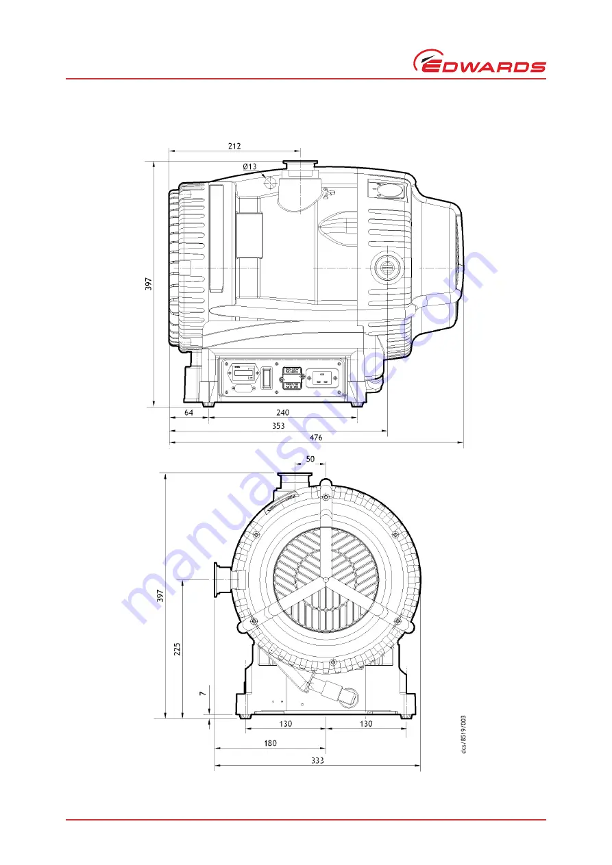 Edwards XDS100B Скачать руководство пользователя страница 16