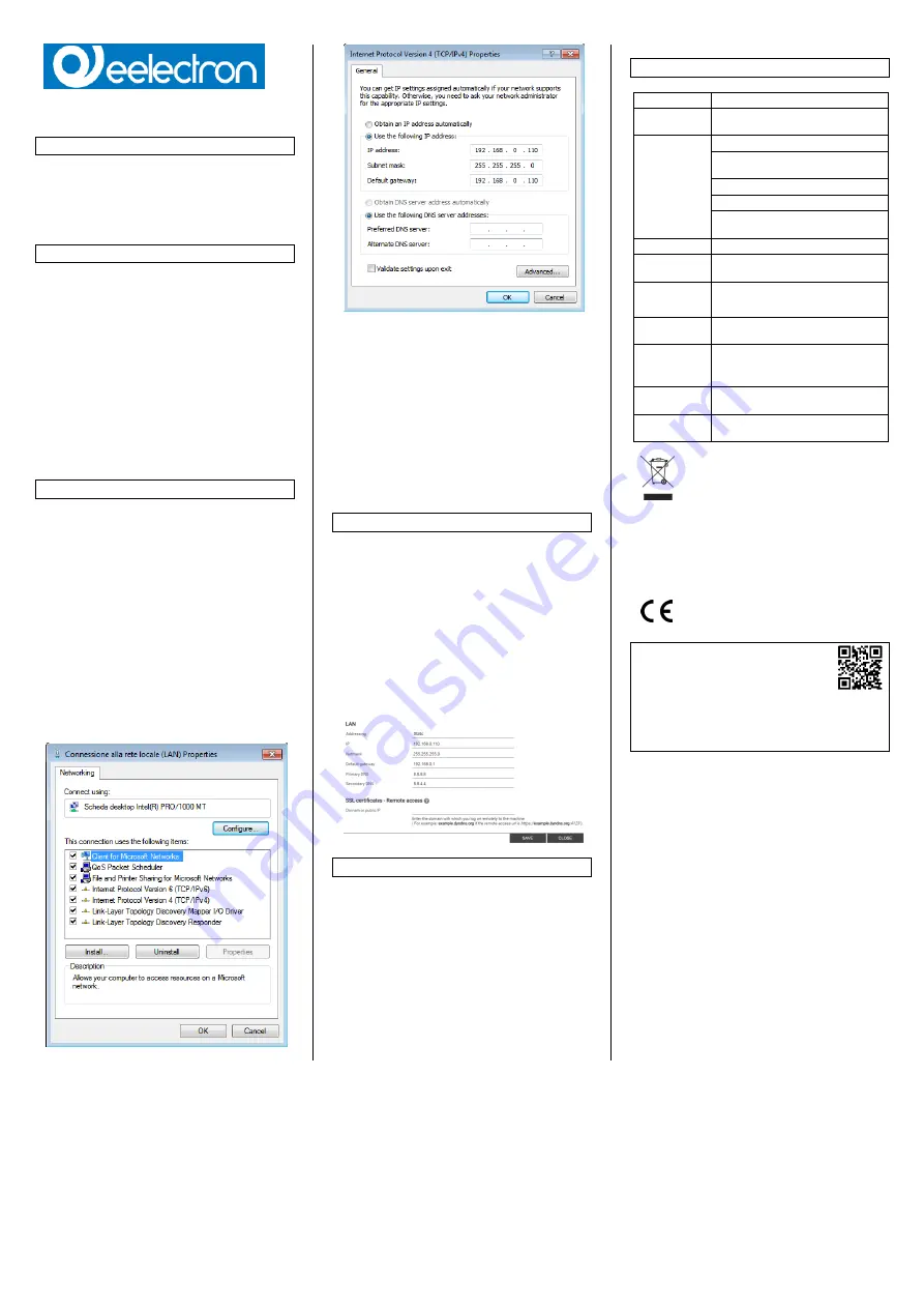 Eelectron Horizone Mini IN00M02WEB Manual Download Page 2