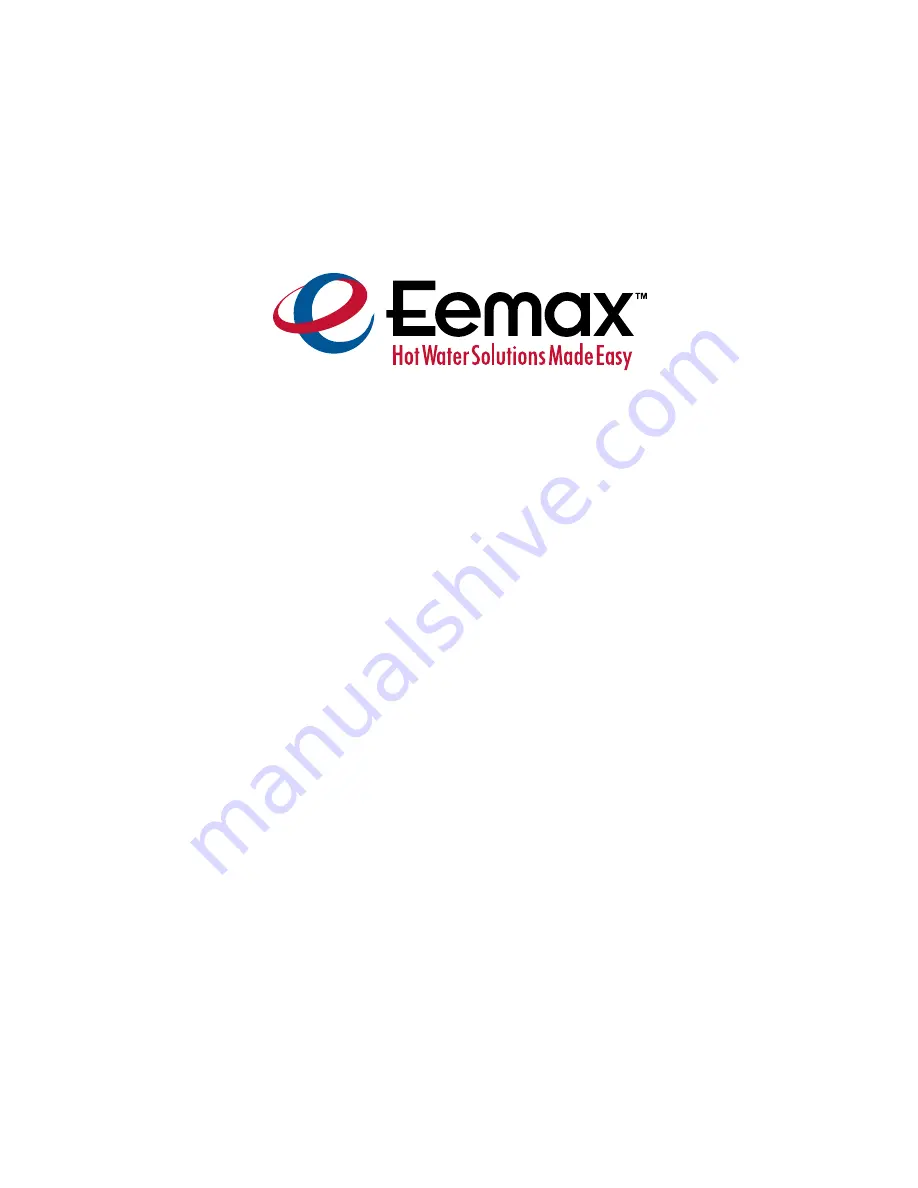 EemaX EMT1 Installation And Operating Instruction Manual Download Page 20