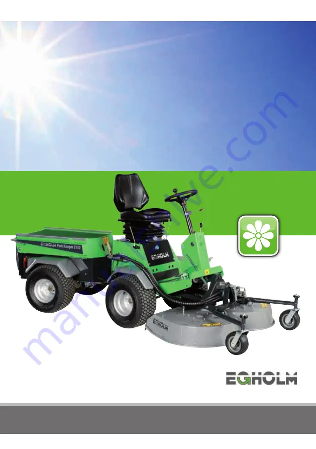 Egholm City Ranger 2200 Operator'S Manual Download Page 1