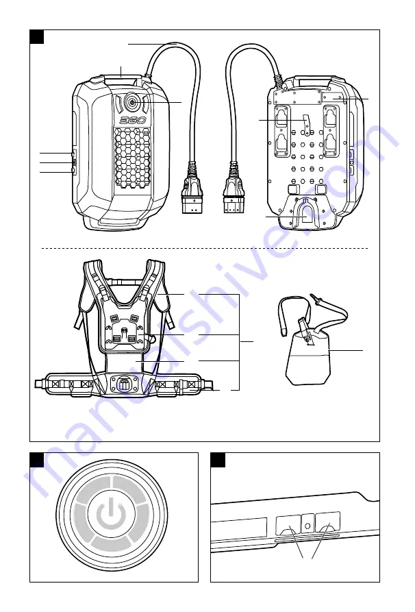 Ego Power+ BAX1500 Operator'S Manual Download Page 2