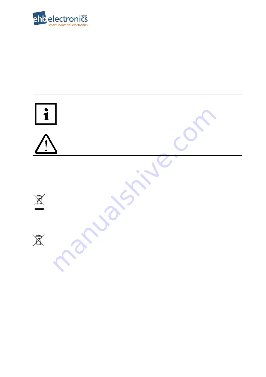 ehb electronics SMARTdisplay 101 Operating Instructions Manual Download Page 6