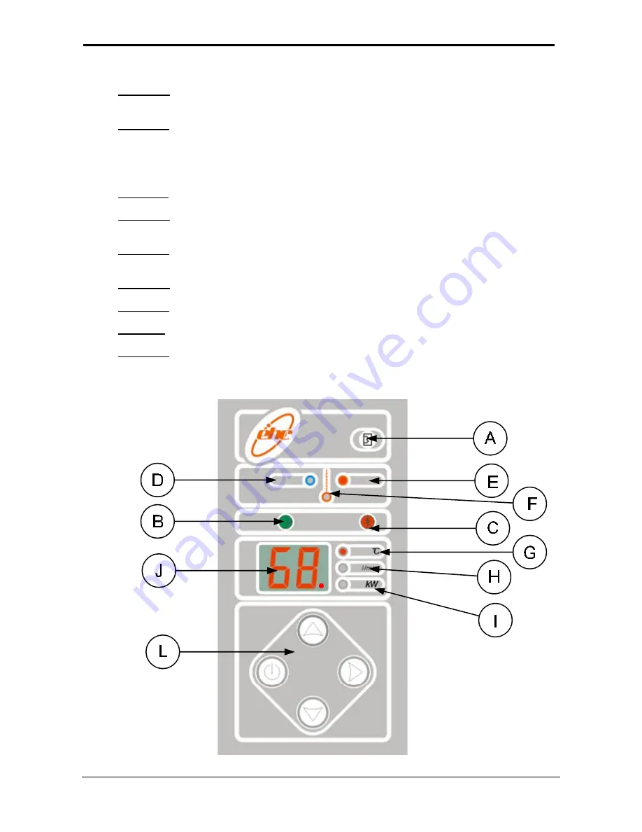 EHC Fusion E10 Combi Series Installation And Technical Manual Download Page 27